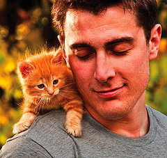 Pictures of Hot Guys With Baby Animals