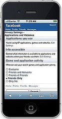 Facebook Mobile Privacy Dashboard Facebook Mobile Privacy Dashboard