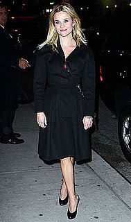 Pictures of Reese Witherspoon at David Letterman in New York