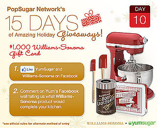 YumSugar and Williams Sonoma Holiday Giveaway