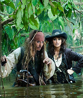 Pirates of the Caribbean: On Stranger Tides Photos With Johnny Depp and Penelope Cruz 2010-12-09 17:15:13