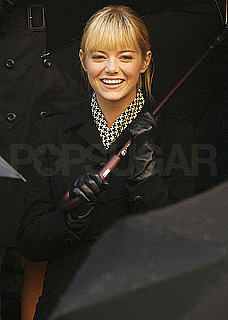 Pictures of Emma Stone Filming the Spider-Man Reboot in LA