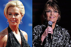 Kate Gosselin and Sarah Palin Go Camping in Alaska