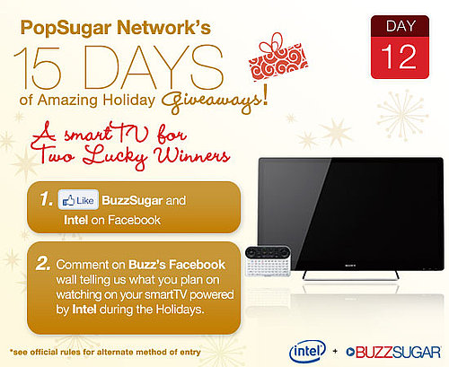 Win a Sony Smart TV holiday giveaway