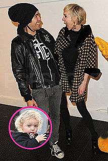 Pictures of Ashlee Simpson, Pete Wentz, and Bronx in LA
