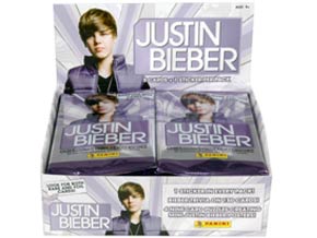 Justin Bieber vira figurinha nos Estados Unidos