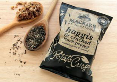 Mackie's of Scotland Introducing Haggis Chips to the US
