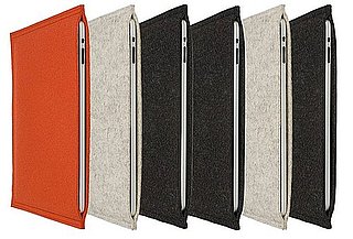 Wool iPad and MacBook Air Sleeves