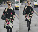 Photos of Kylie Minogue in Floral Coat in London