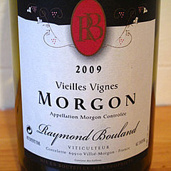 Wine Review: 2009 Raymond Bouland Vielles Vignes Morgon