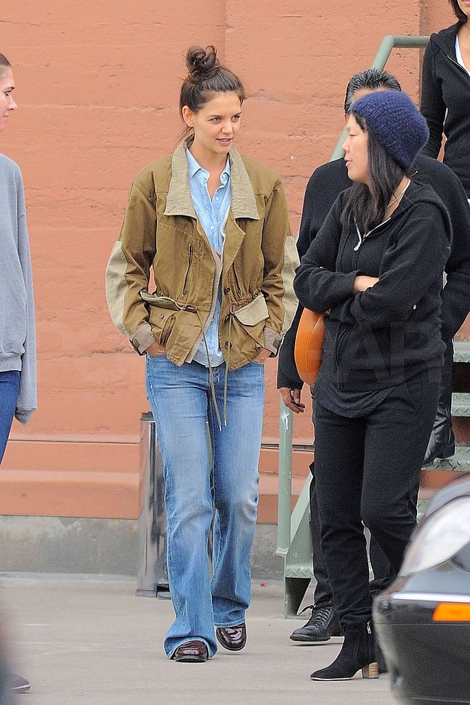 Katie Holmes Breaks From Filming to Focus on Fashion Katie Holmes Breaks From Filming to Focus on Fashion