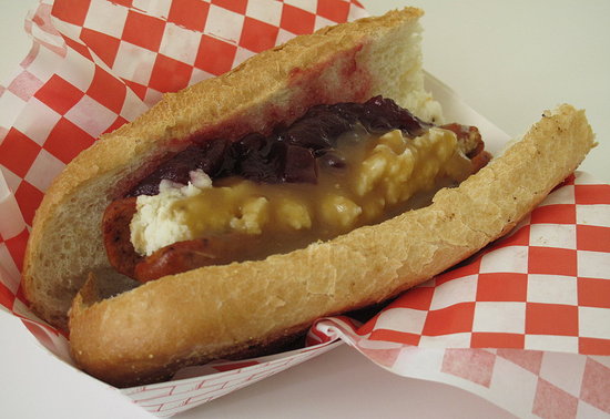 Thanksgiving Dinner Dog: Yes