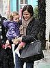 Pictures of Jennifer Garner, Violet and Seraphina Affleck Leaving a Bowling Alley in LA