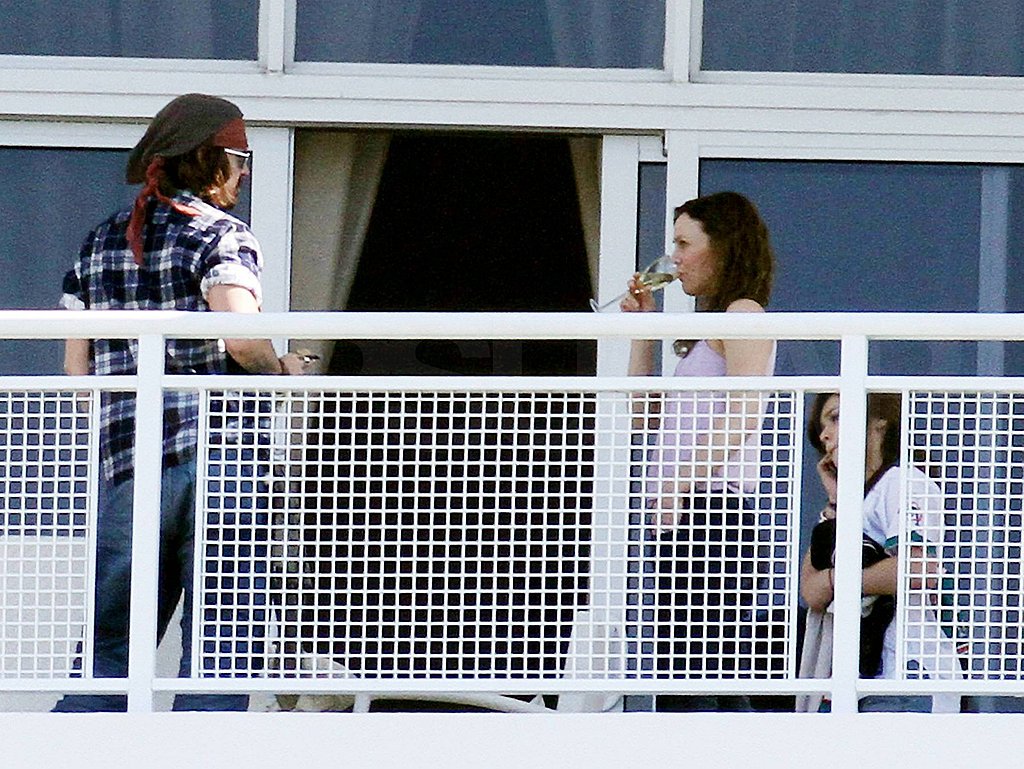 Pictures of Johnny Depp in Miami With Vanessa Paradis and Daughter Lily-Rose Pictures of Johnny Depp in Miami With Vanessa Paradis and Daughter Lily-Rose