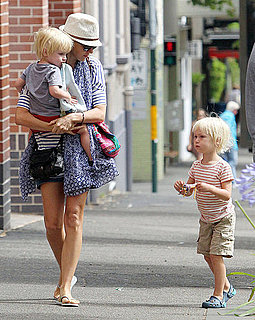 Pictures of Liev Schreiber and Naomi Watts With Sasha and Samuel in Australia