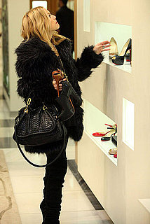 Pictures of Rachel Zoe Shopping at Barneys in NYC