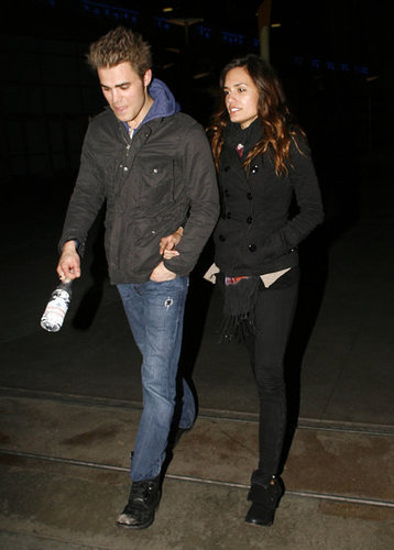 Pictures of Paul Wesley and his Girlfriend in LA