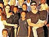 Pictures of Angelina Jolie, Brad Pitt, Shiloh and Zahara in Namibia