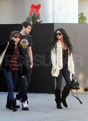 Picture of Vanessa Hudgens at Lunch With Friends in LA