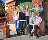 Pictures of Peter Facinelli and Jennie Garth at Disney With Their Daughters