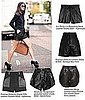 OnSugar Blogger Black by Sara Loves Leather Shorts