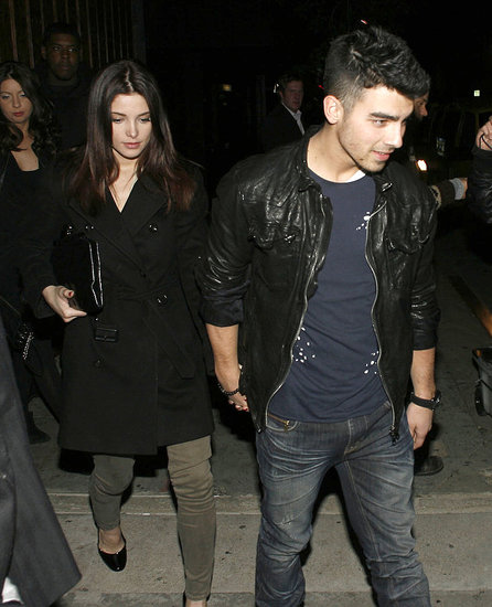 Pictures of Joe Jonas and Ashley Greene Leaving a Club in LA