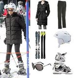 Zoe Saldana's Ski Outfit