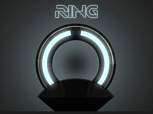 Pictures of the Ring Tron Lamp