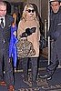 Pictures of Jessica Simpson Leaving Her NYC Hotel With a Leopard Print Bag