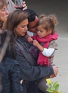 Pictures of Jessica Alba, Cash and Honor Warren at a Vow Renewal Ceremony