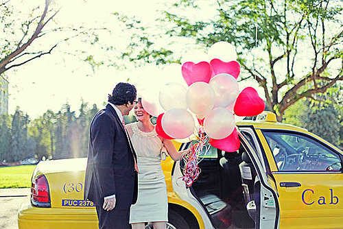 The Details
The moment is completely centered on the two of you, you're not having to appease mothers-in-law or bossy bridesmaids, so make every aspect uberpersonal. This couple incorporated the bride's childhood wish to fly away with balloons, exchanged self-written vows, and went to their favorite restaurant after the ceremony. The bride even made the ceramic cake topper!
Photo by Fresh in Love via Ruffled
The Details
The moment is completely centered on the two of you, you're not having to appease mothers-in-law or bossy bridesmaids, so make every aspect uberpersonal. This couple incorporated the bride's childhood wish to fly away with balloons, exchanged self-written vows, and went to their favorite restaurant after the ceremony. The bride even made the ceramic cake topper!
Photo by Fresh in Love via Ruffled