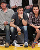 Pictures of Tom Hardy At the Lakers Game