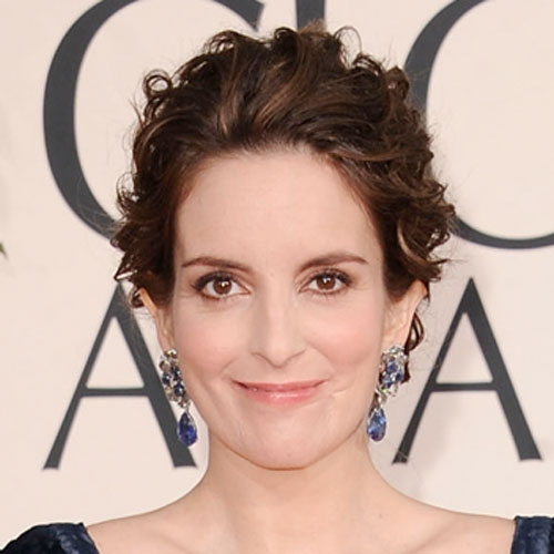 Tina Fey at Golden Globes 2011