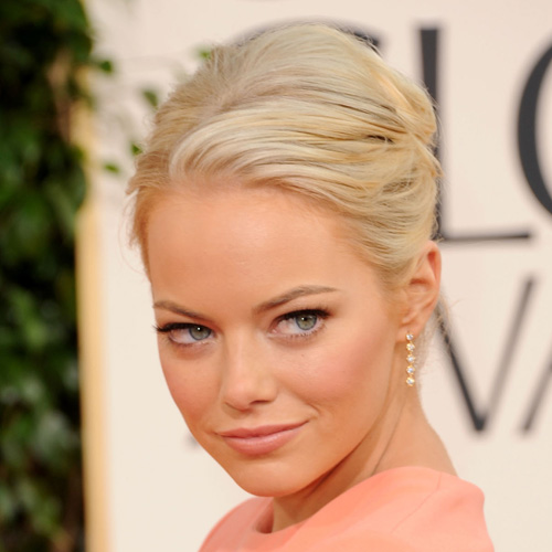 How to Get Emma Stone's Hair and Makeup Look From the 2011 Golden Globes