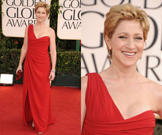 Edie Falco at 2011 Golden Globe Awards Edie Falco at 2011 Golden Globe Awards
