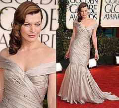Milla Jovovich at 2011 Golden Globe Awards Milla Jovovich at 2011 Golden Globe Awards