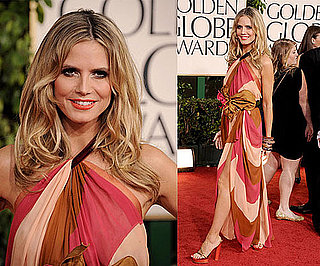 Heidi Klum at 2011 Golden Globe Awards