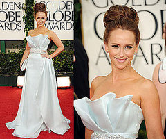Jennifer Love Hewitt at 2011 Golden Globe Awards Jennifer Love Hewitt at 2011 Golden Globe Awards