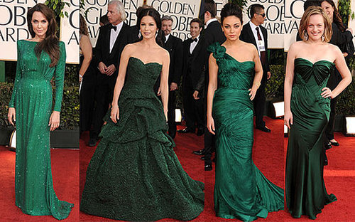 Green Dresses at the 2011 Golden Globe Awards 2011-01-16 19:01:05