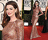 Anne Hathaway at 2011 Golden Globe Awards