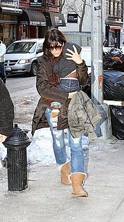 Pictures of Sandra Bullock With Louis in NYC