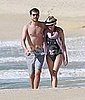Pictures of Diane Kruger and Joshua Jackson on the Beach in Cabo