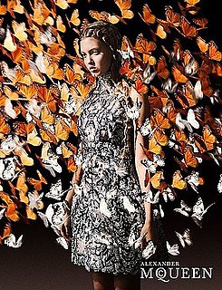 Lindsey Wixson Fronts Alexander McQueen's Spring Ad Campaign