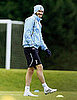 Pictures of David Beckham Training With Spurs