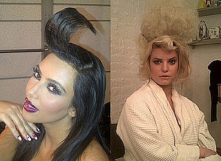 Pictures of Kim Kardashian's and Jessica Simpson's Wild Hairstyles on Twitter