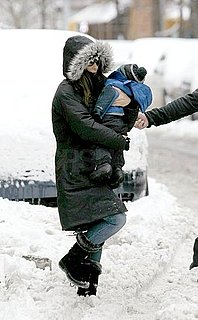 Pictures of Sandra Bullock in NYC With Her Son Louis