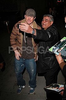 Pictures of Channing Tatum at Jimmy Kimmel Live