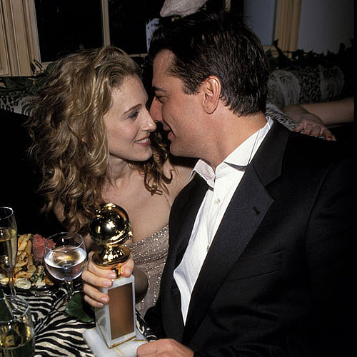 Sarah Jessica Parker and Chris Noth shared a sweet moment with her statue in 2000.
Sarah Jessica Parker and Chris Noth shared a sweet moment with her statue in 2000.