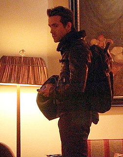 Pictures of Ryan Reynolds Leaving Chateau Marmont on Bike