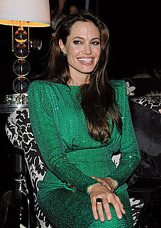 Pictures of Angelina Jolie at Golden Globe Awards Sony Afterparty